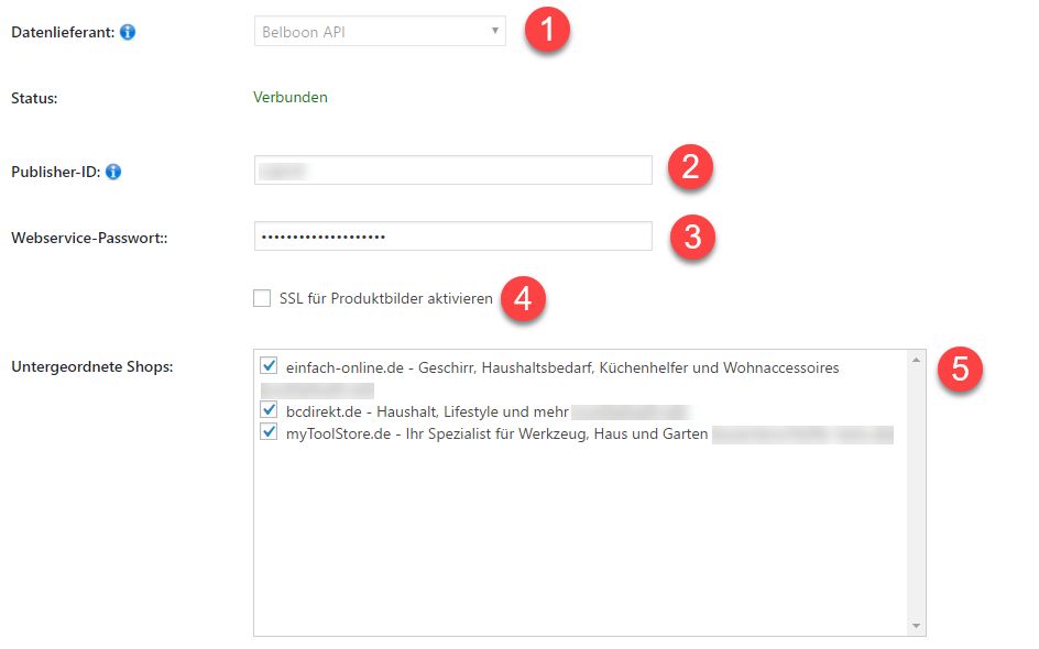 Setting Up The Belboon Api Affiliate Toolkit Dokumentation